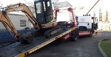 Towing JCB Digger Dublin